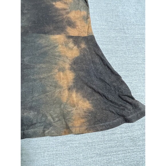 Michael Phillips A-Line Dress Women Medium Short Brown Tie Dye Brown Dress - Picture 4 of 10